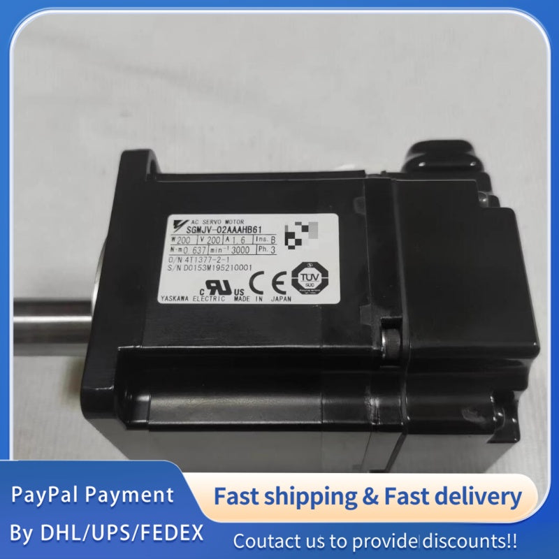 1  PCS new Yaskawa Servo Motor SGMJV-02AAAHB61 #LYQ007