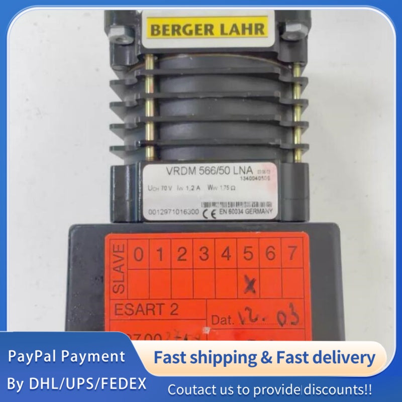 1  PCS used Berger LAHR VRDM 566/50 LNA | 5-Phase Stepper Motor #LYQ007