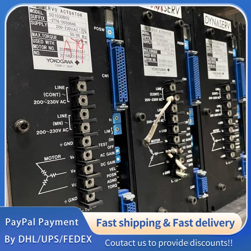 1pc used YOKOGAWA SD1030B02 Dynaserv DD Servo Drive #LYQ007