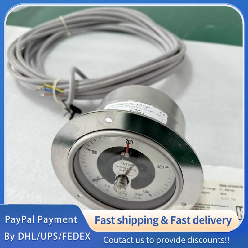 1PC for new KOBOLD MAN-RF24VC5M1S Bourdon Tube Pressure Gauge#LYQ007