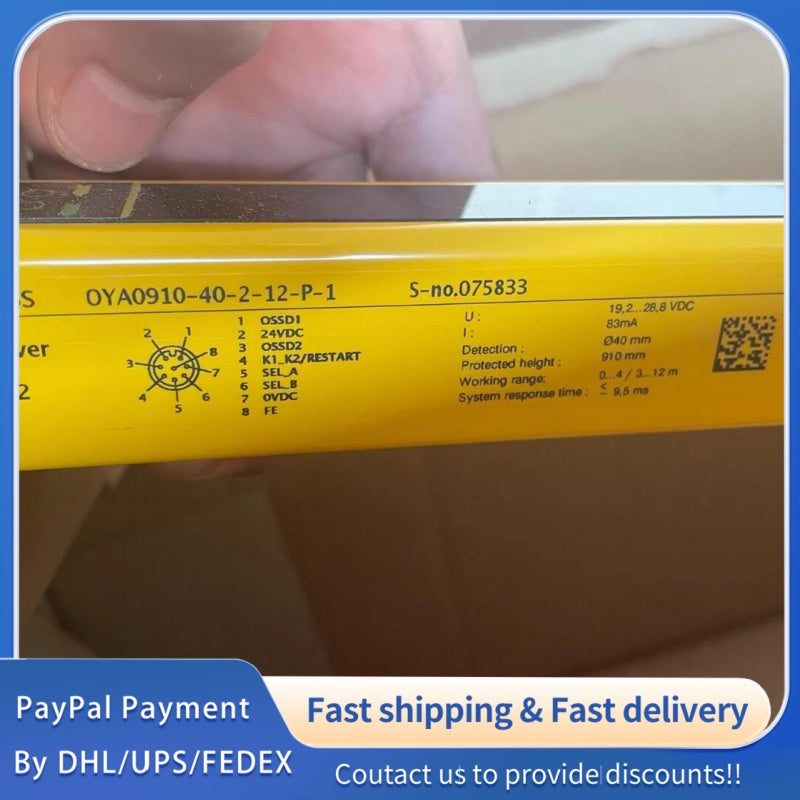 1  PCS new ifm OY056S Safety Light Curtain OYA0910-40-2-12-P-1 #LYQ007
