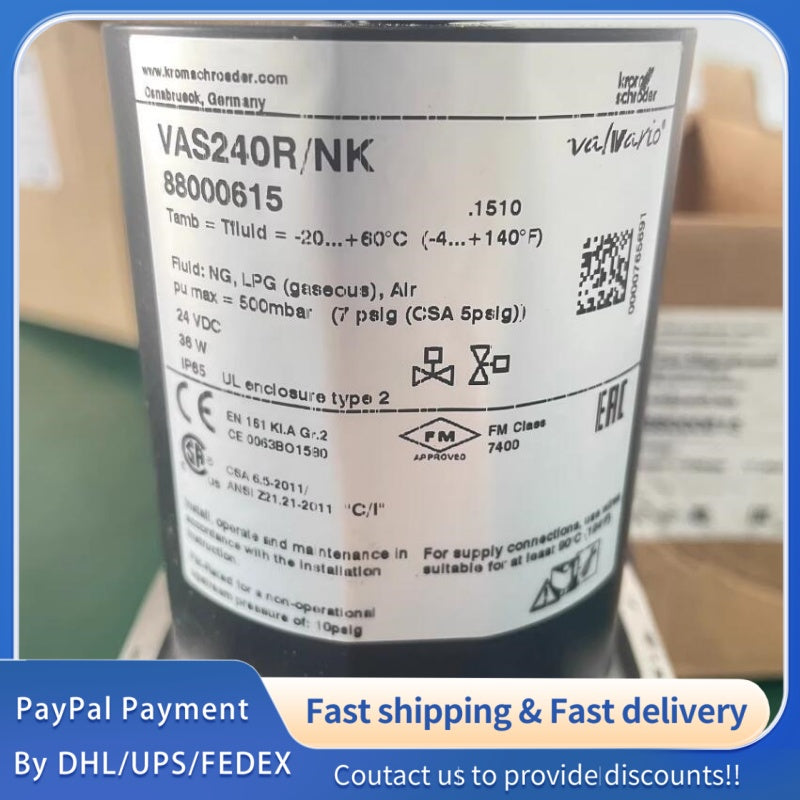 1  PCS  new Kromschröder VAS240R/NK Gas Solenoid Valve #LYQ007