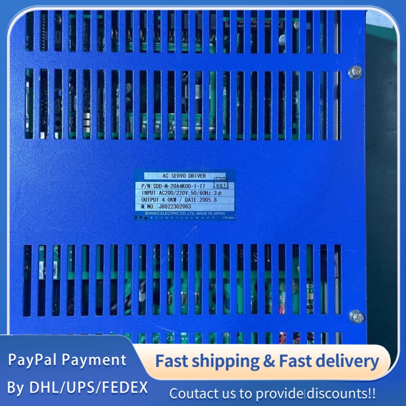 1  PCS new SHINKO SDD-N-20A4K00-1-17 AC Servo Drive#LYQ007
