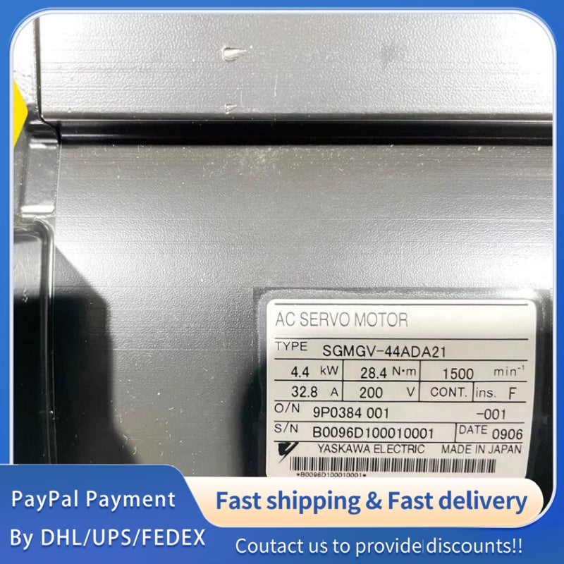 1  PCS new YASKAWA SGMGV-44ADA21 Servo Motor #LYQ007