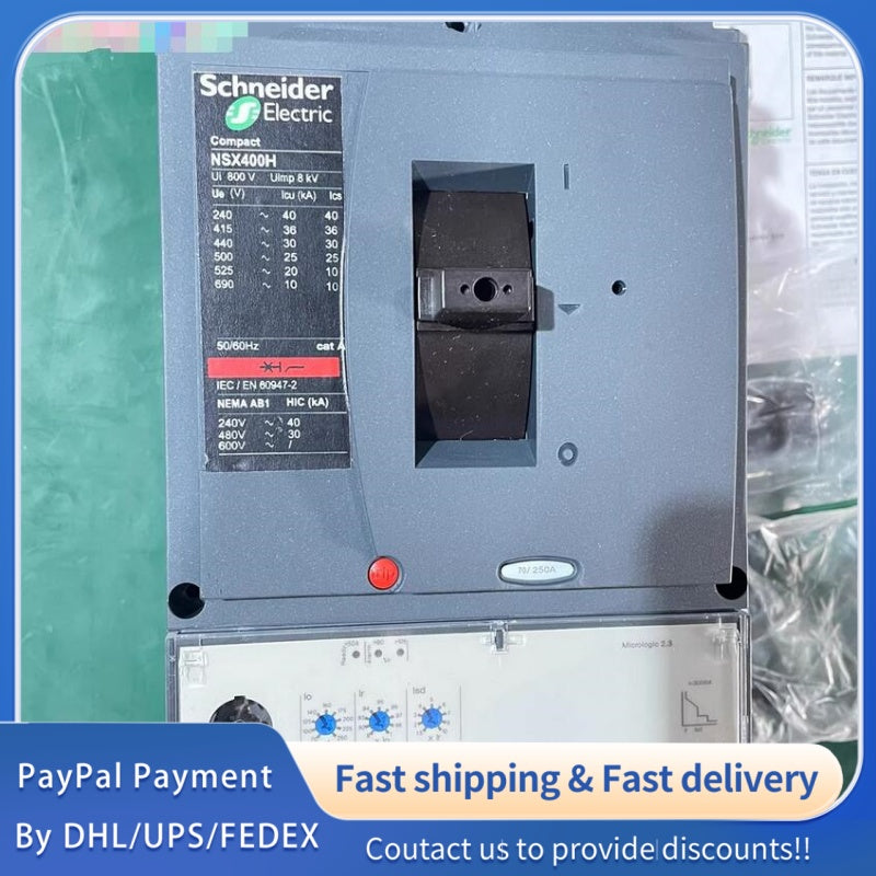 1  PCS new Schneider Electric ComPact NSX400H 400A 3P #LYQ007