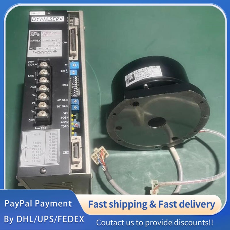 1  PCS  USED  YOKOGAWA DM1004C0F + SD1004C04-2TN DYNASERV Drive System #LYQ007
