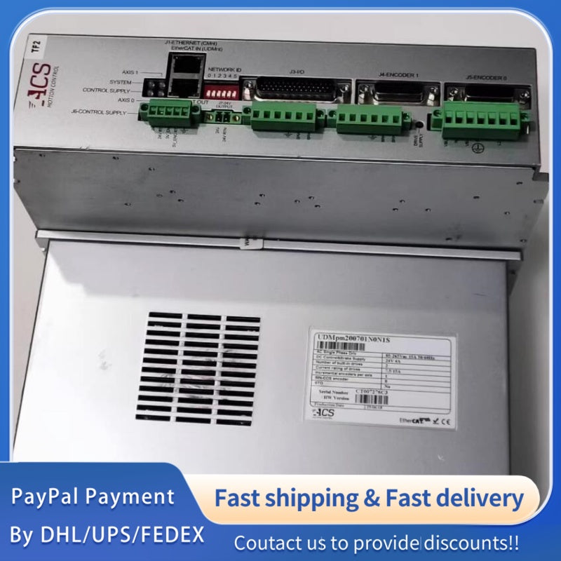 1  PCS  USED  ACS UDMpm200701N0N1S (1‑Axis, 7.5A) controller#LYQ007