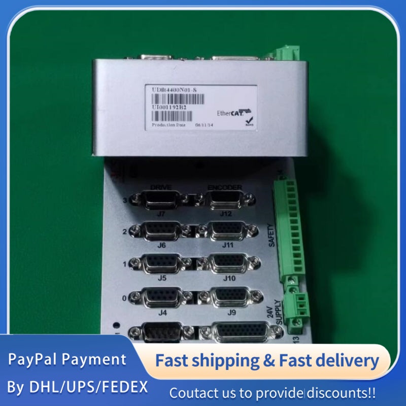 1  PCS used ACS UDI lt4400N01-S 4-Axis Analog Expansion Module#LYQ007
