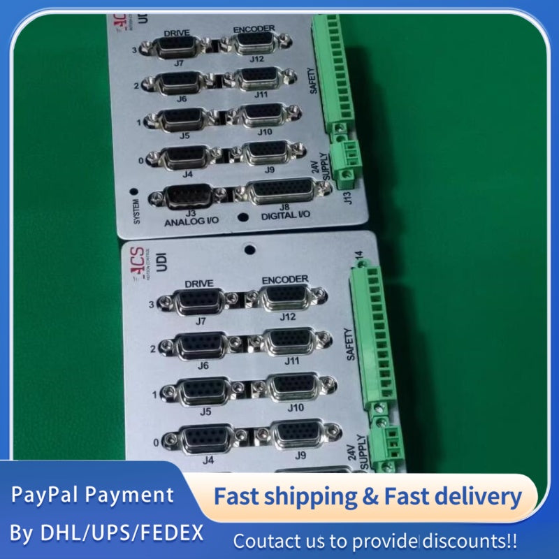 1  PCS used ACS UDI lt4400N01-S 4-Axis Analog Expansion Module#LYQ007
