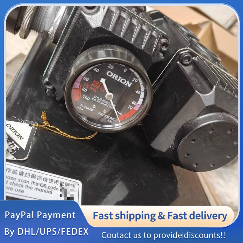 1  PCS  USED ORION KRX70-P-V-03 Dry Rotary Vane Vacuum Pump#LYQ007