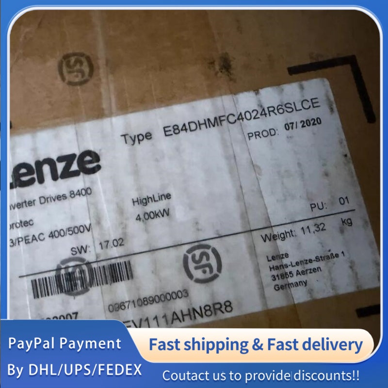 1  PCS new Lenze Inverter E84DHMFC4024R6SLCE  #LYQ007