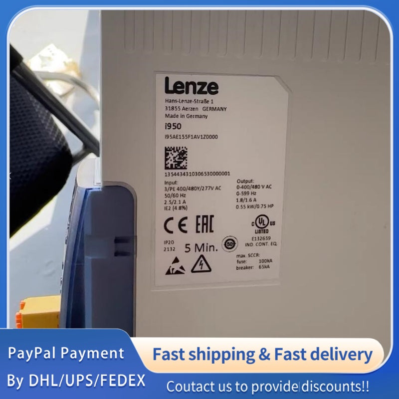 1  PCS  USED Lenze i950 Servo Inverter  I95AE155F1AV1Z0000 #LYQ007