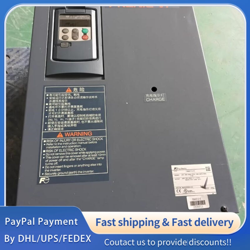 1  PCS  USED Fuji Electric FRENIC‑VP Series Inverter FRN45F1S‑4C #LYQ007