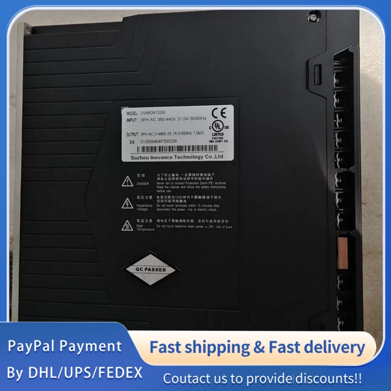 1  PCS USED INOVANCE SV660NT026I Servo Drive #LYQ007