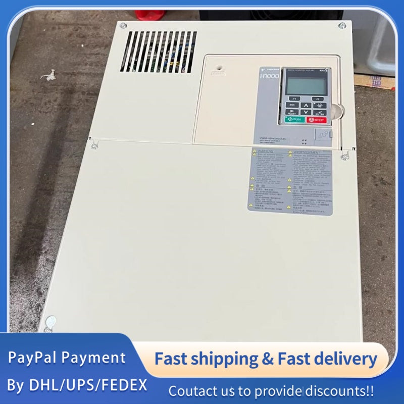 1  PCS  USED  Yaskawa H1000 (HB4A0075ABC) 30kW inverter #LYQ007