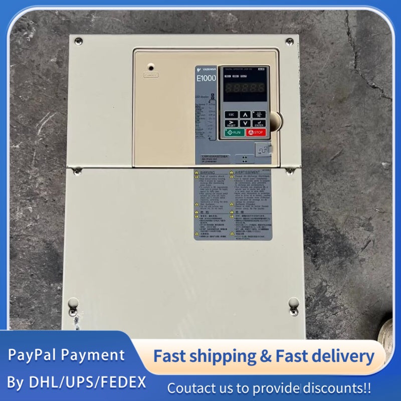 1  PCS  USED Yaskawa E1000 Inverter CIMR-EB4A0072ABA (37kW)#LYQ007