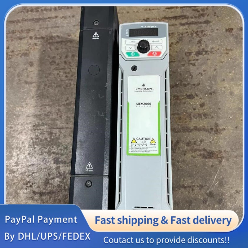 1  PCS  USED Emerson MEV2000 Inverter MEV2000-40110-00011 (11kW, 400V 3PH)