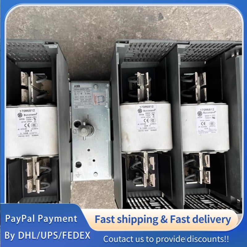 1  PCS used ABB OESA 630 DV12PL Switch Fuse Disconnector #LYQ007