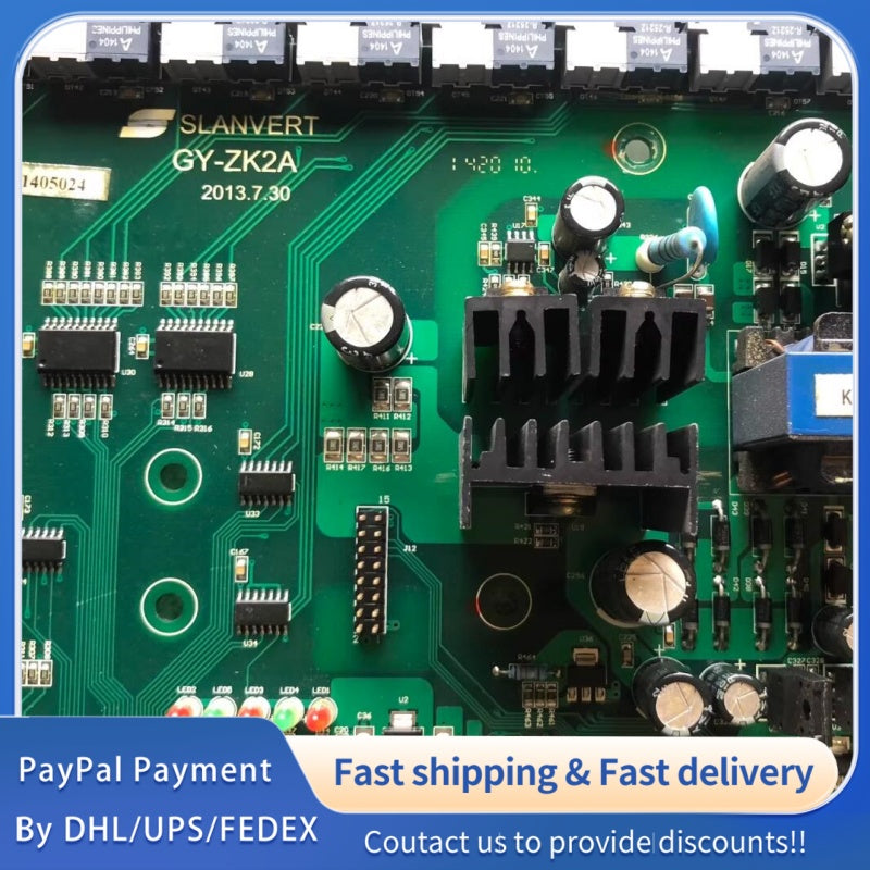 1  PCS used Hope Sunland GY-ZK2A Main Control Board #LYQ007