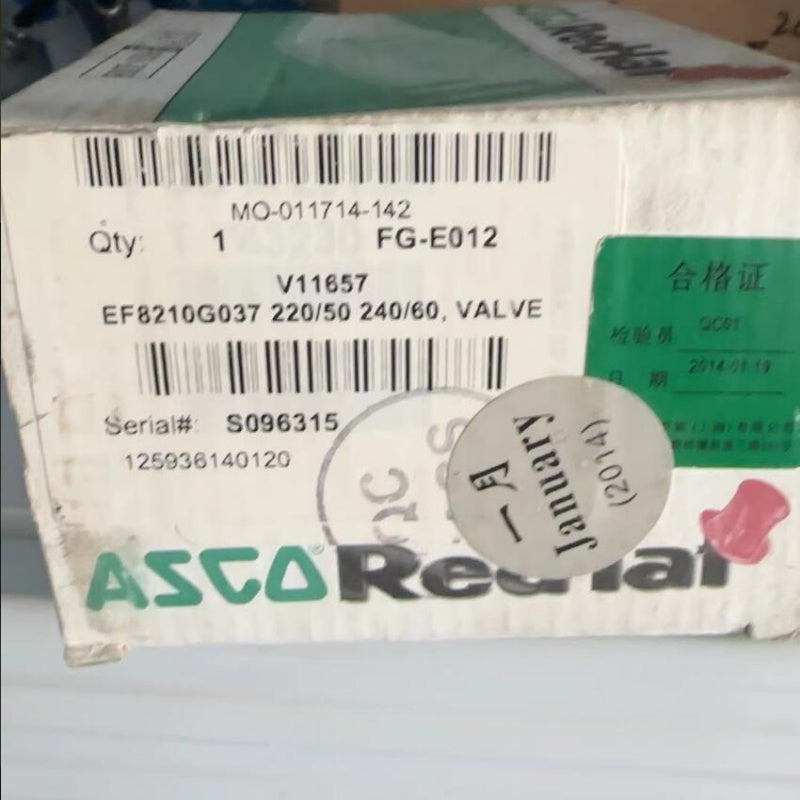 1  PCS NEW ASCO Solenoid Valve EP8210G037 220/50 FG-E012 #LYQ007