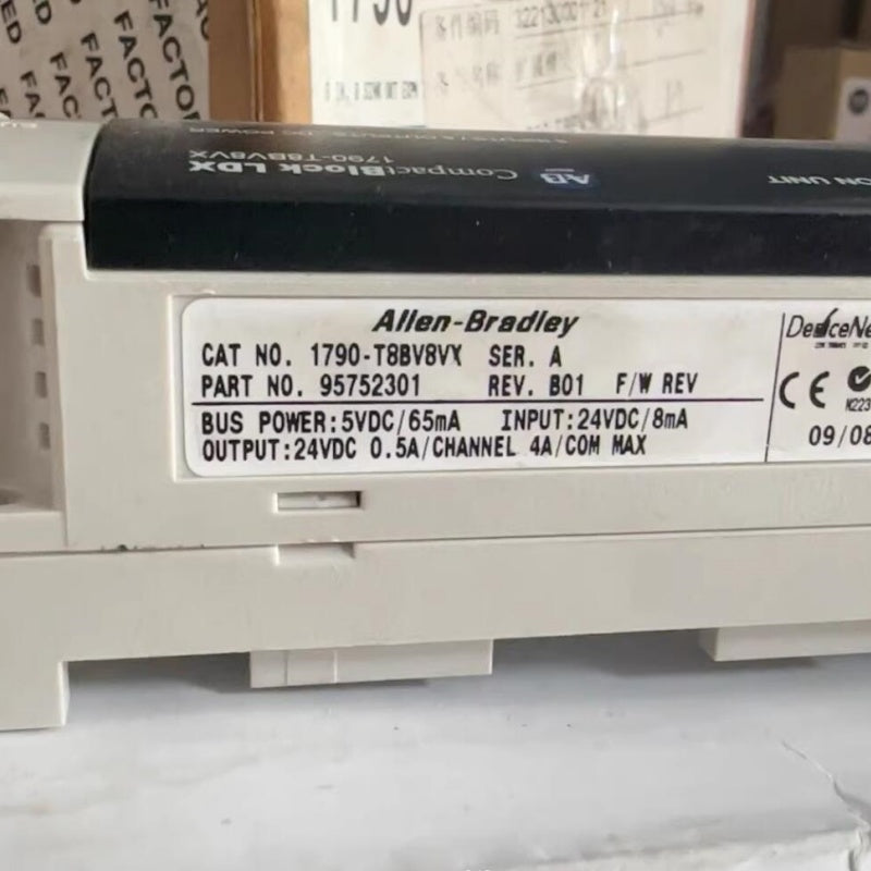 1  PCS new Allen‑Bradley 1790‑T8BV8VX Expansion Module #LYQ007