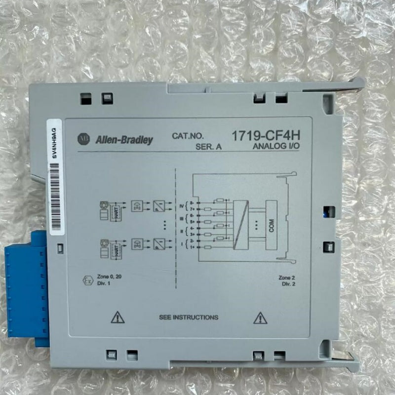 1  PCS USED Allen‑Bradley 1719‑CF4H Ex I/O 4‑Channel HART Analog Configurable Module #LYQ007