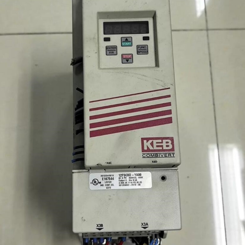 1  PCS USED KEB COMBIVERT F5 Inverter 12F5CBD-YA00 #LYQ007