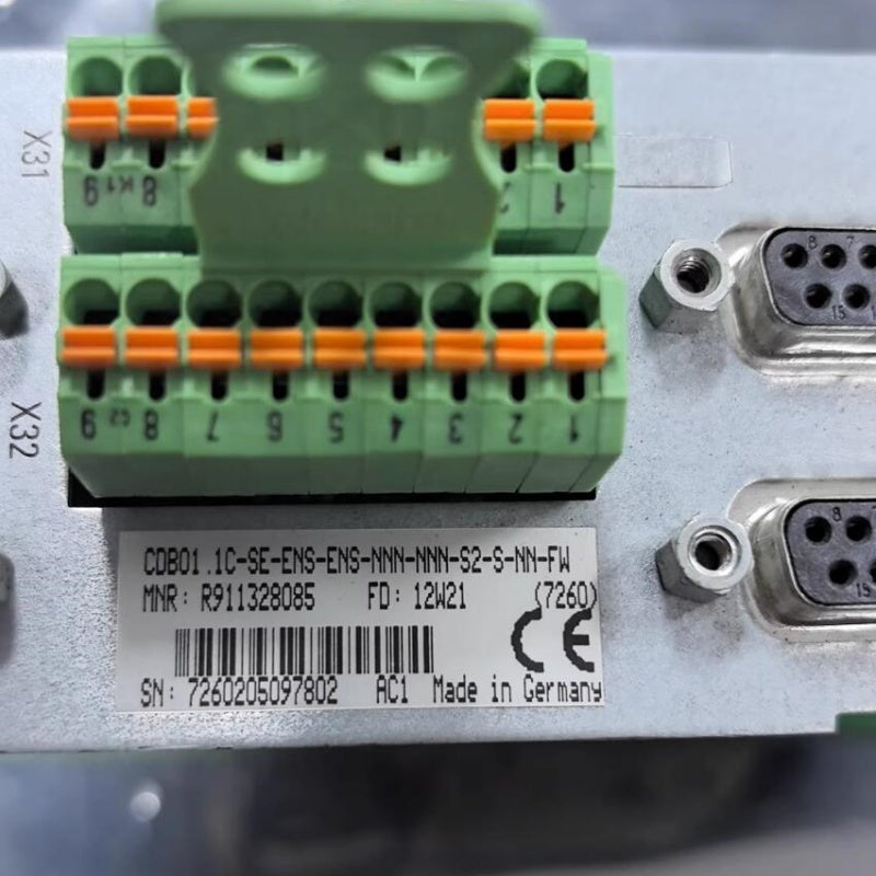 1 PC used Bosch Rexroth Control Unit CDB01.1C-SE-ENS-ENS-NNN-NNN-S2-S-NN-FW#LYQ007