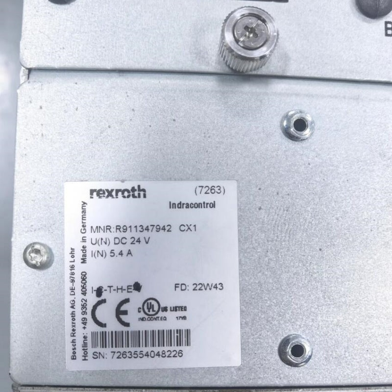 1 pc used Rexroth IndraControl VPB40.3D1N-4G0NN-D5D-HN-NN-FW #LYQ007