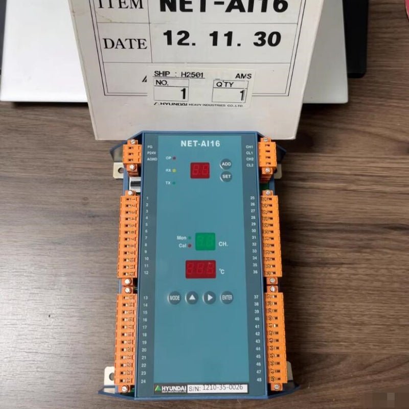 1 PCS new HYUNDAI NET-AI16 Temperature Signal Acquisition Module #LYQ007