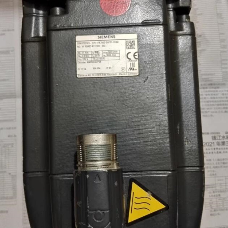 1 PCS used Siemens 1FK7063-2AF71-1RA0 Servo Motor #LYQ007