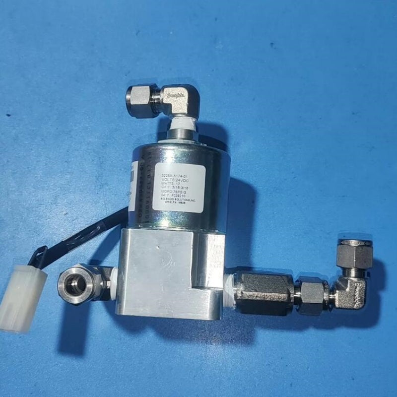 1 PCS used SOLENOID 3-Way Water/Air Switching Valve 3225X-A174-01P/N: 02-430927-00#LYQ007