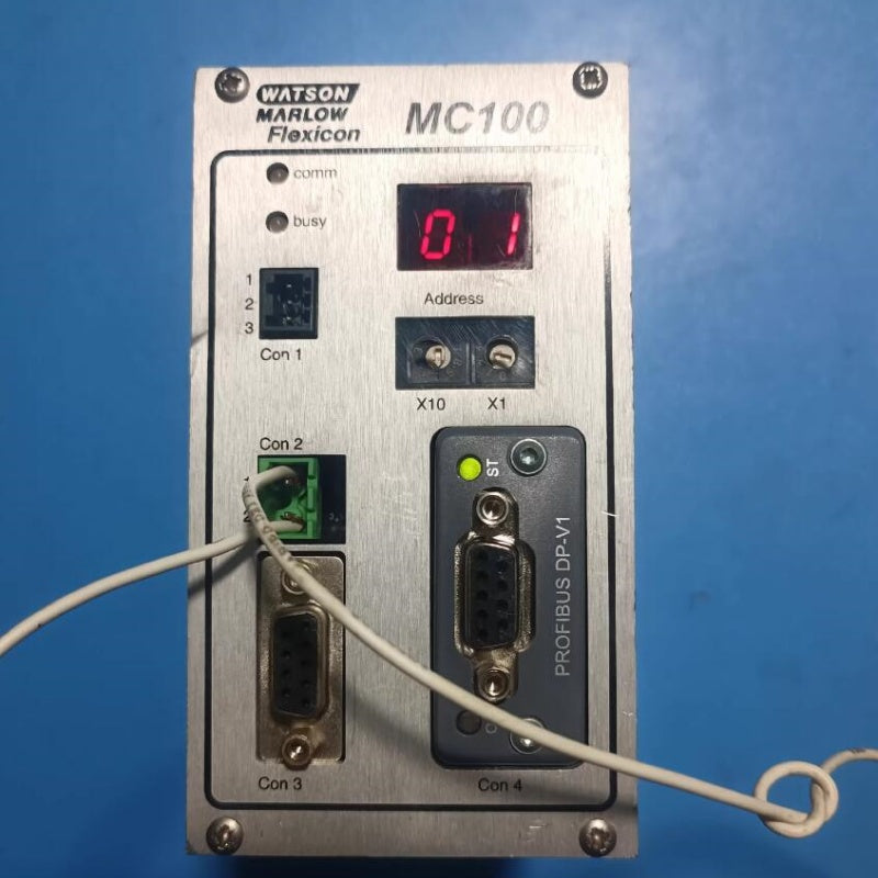 1 PCS used Watson-Marlow Flexicon MC100 PROFIBUS (Part No. 61-121-000) #LYQ007