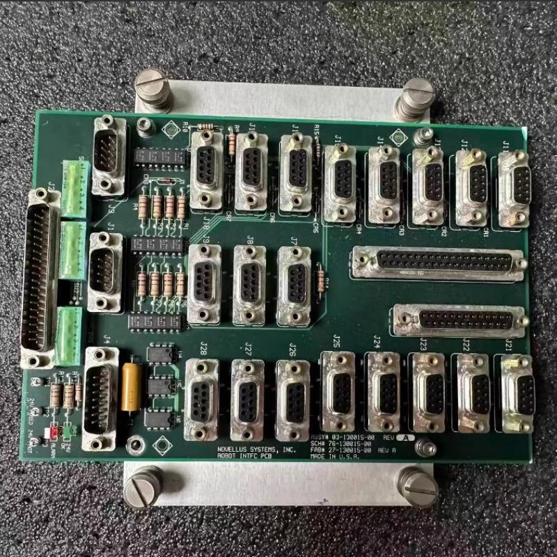 1 PCS used NOVELLUS Lam 03-130015-00 Robot Interface PCB#LYQ007