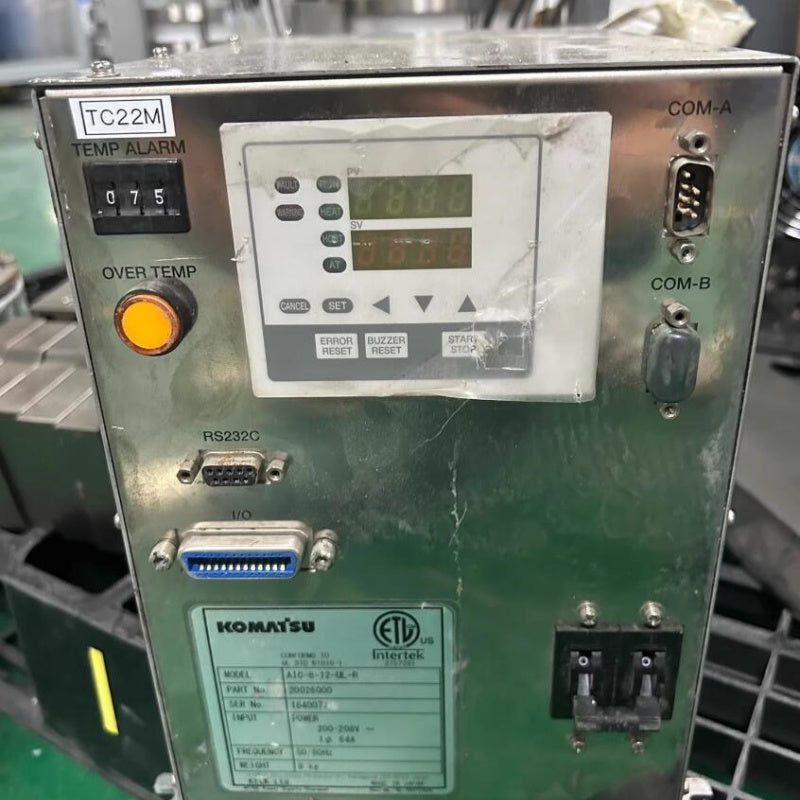 1 PCS  used KOMATSU AIC-8-12-UL-R Temperature Controller #LYQ007