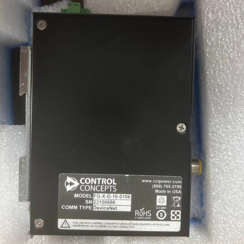 1 PCS used CONTROL CONCEPTS FG-X-D-10-0106 controller #LYQ007