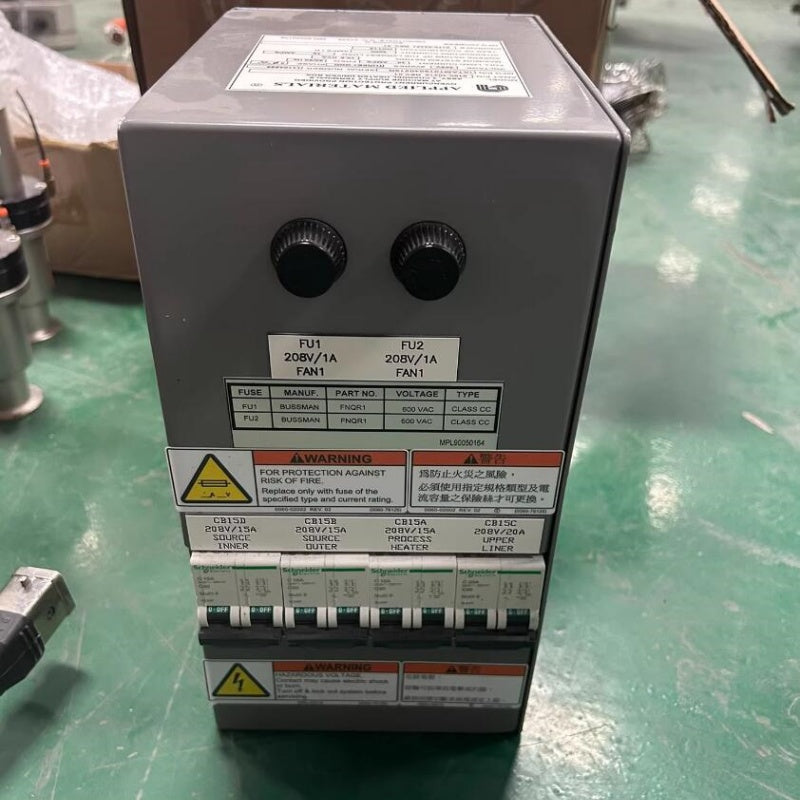 1 PCS used Applied Materials 0190-40215 REV.014-Channel Heater Driver Box #LYQ007