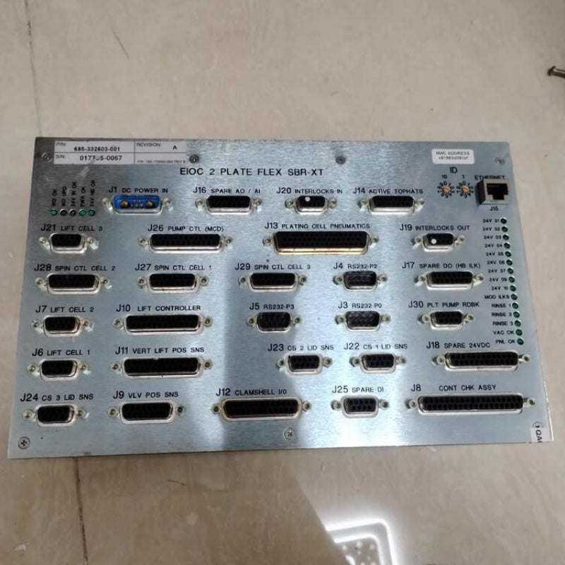 1 PCS used Lam Research EIOC 2 PLATE FLEX SBR-XT Controller 685-332603-001 #LYQ007