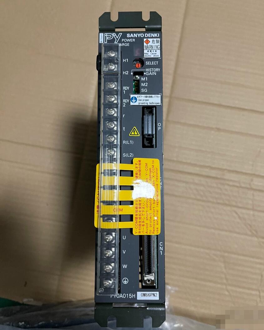 1 PCS used SANYO DENKI PY0A015H0M86PN2 Servo Drive #LYQ007