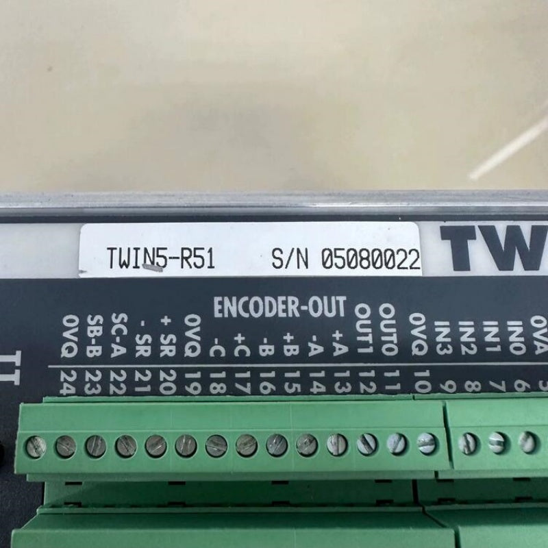 1 PCS used Parker TWIN5-R51 controller #LYQ007