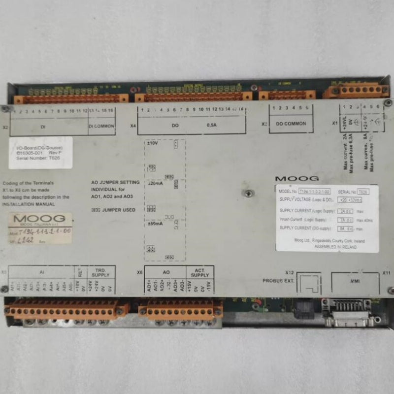 1 PCS used MOOG T194-1-1-3-2-1-00 Parison Control Module #LYQ007