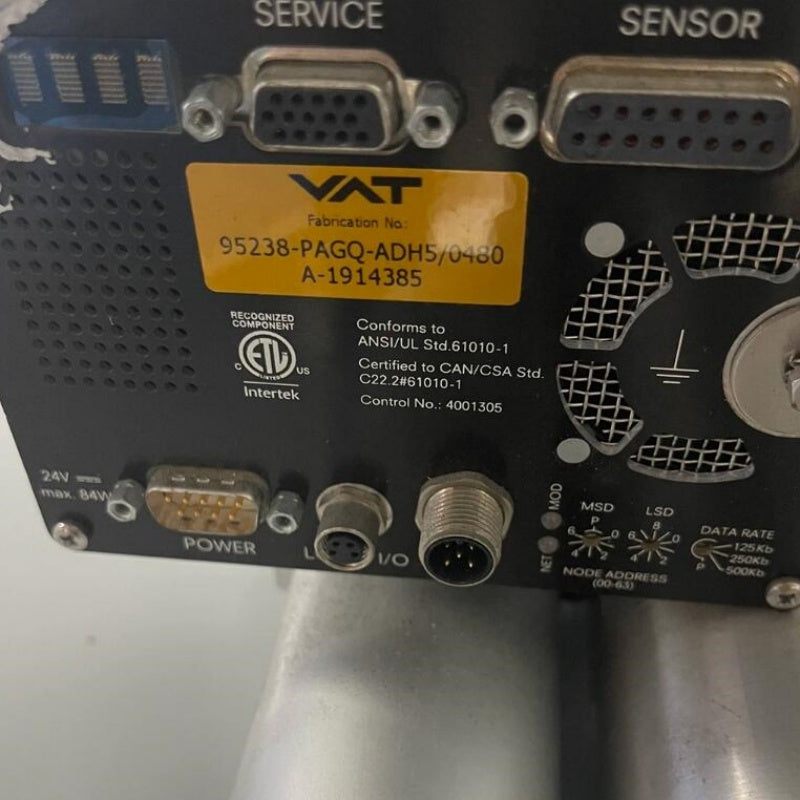 1 PCS used VAT 95238-PAGQ-ADH5 Butterfly Valve Integrated Pressure Controller#LYQ007