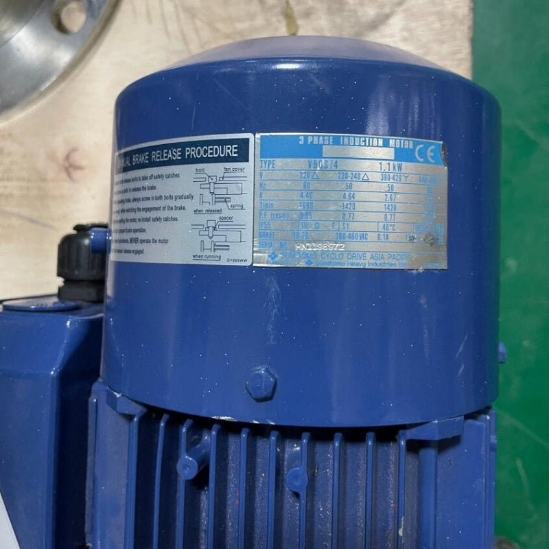 1 PCS used CYCLO DRIVE CNHM1H-6095-B-17 Gearmotor #LYQ007