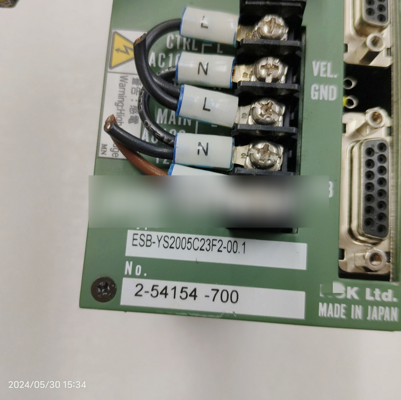 1PC USED ESB-YS2005C23F2-00.1 M-ESB-YS2005C23F2 NSK ESB Series Servo Drive Tested working #lyd001&j1688