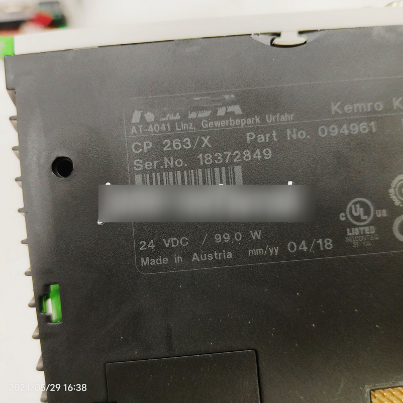 1PC USED CP 263/X Kemro K2-200 CP263/X Keba Module Tested working #lyd001&j1688