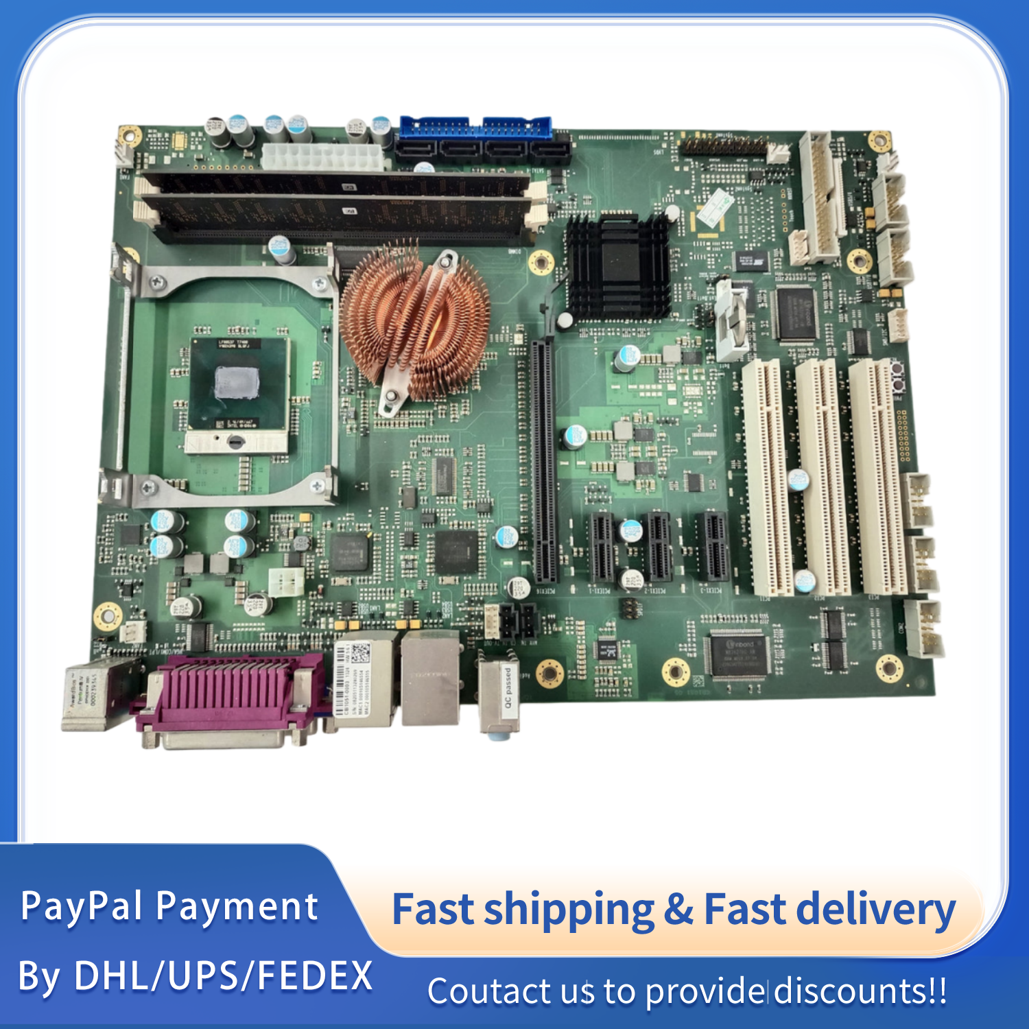 1PC USED CB1051-0003 CB1051 G5 Beckhoff industrial motherboard