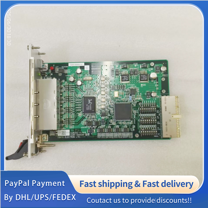 1PC USED E2B202-11/HUB E281-000039-13 E244-000064-13 TEL Control Card Tested working #lyd001&j1688