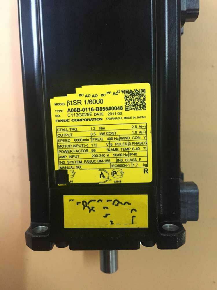 1 PCS used  A06B-0116-B855#0048  #OYF055