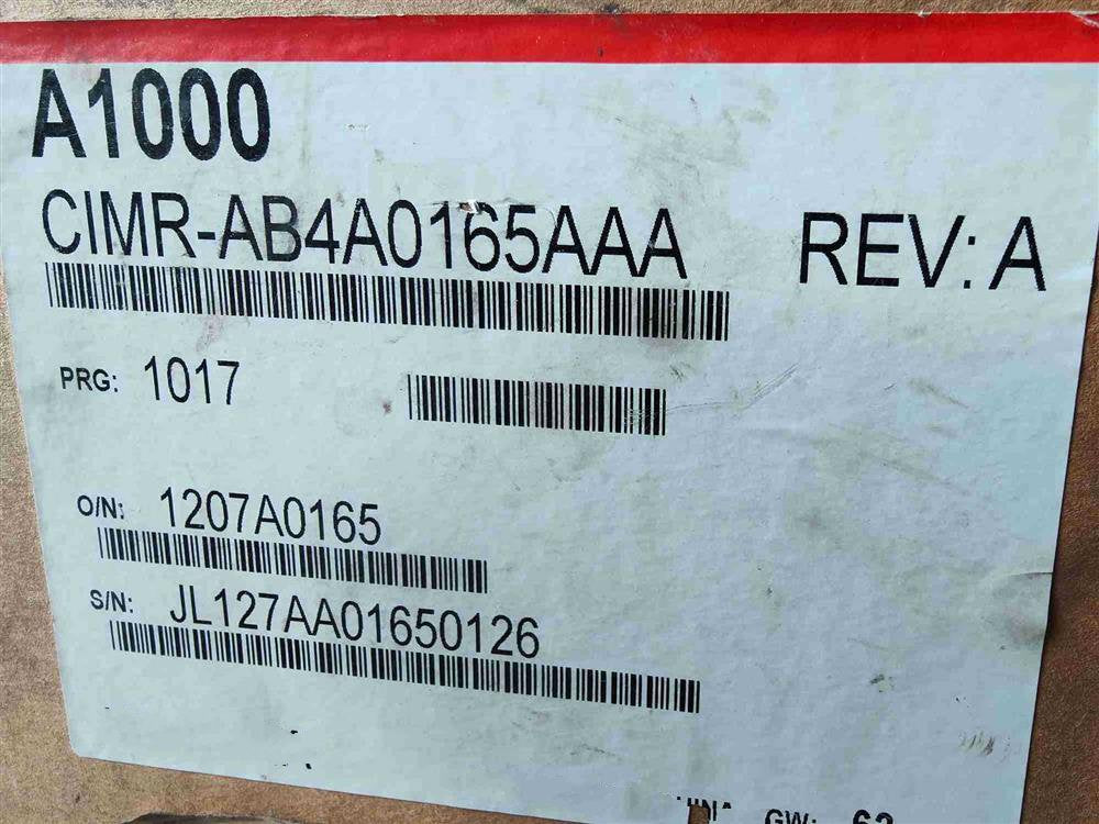 1 PCS NEW   CIMR-AB4A0165AAA    #OYF033