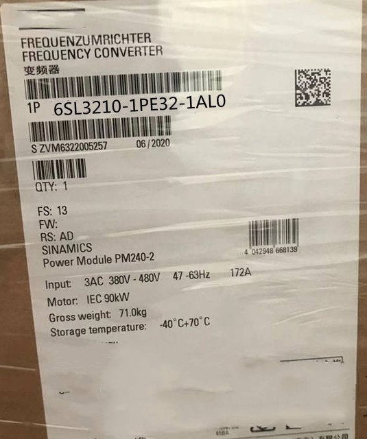1 PCS NEW   6SL3210-1PE32-1AL0    #OYF033